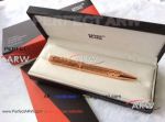 Perfect Replica Montblanc All Rose Gold Ballpoint Special Edition Gift Pen